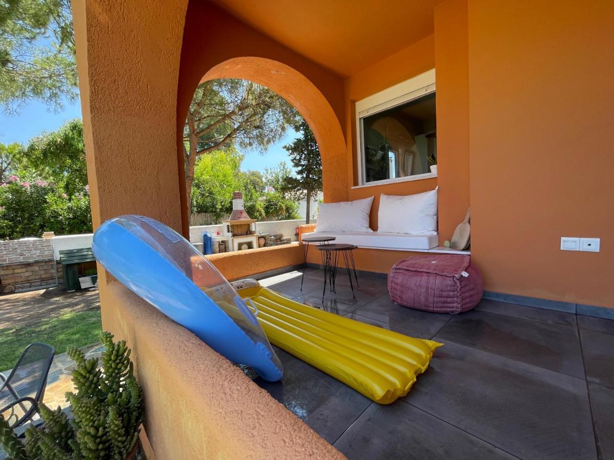 Pampas Seafront Villa, 6 Bedrooms, North Evvoia Kanatadhika Ngoại thất bức ảnh