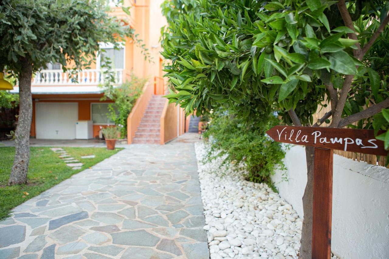 Pampas Seafront Villa, 6 Bedrooms, North Evvoia Kanatadhika Ngoại thất bức ảnh