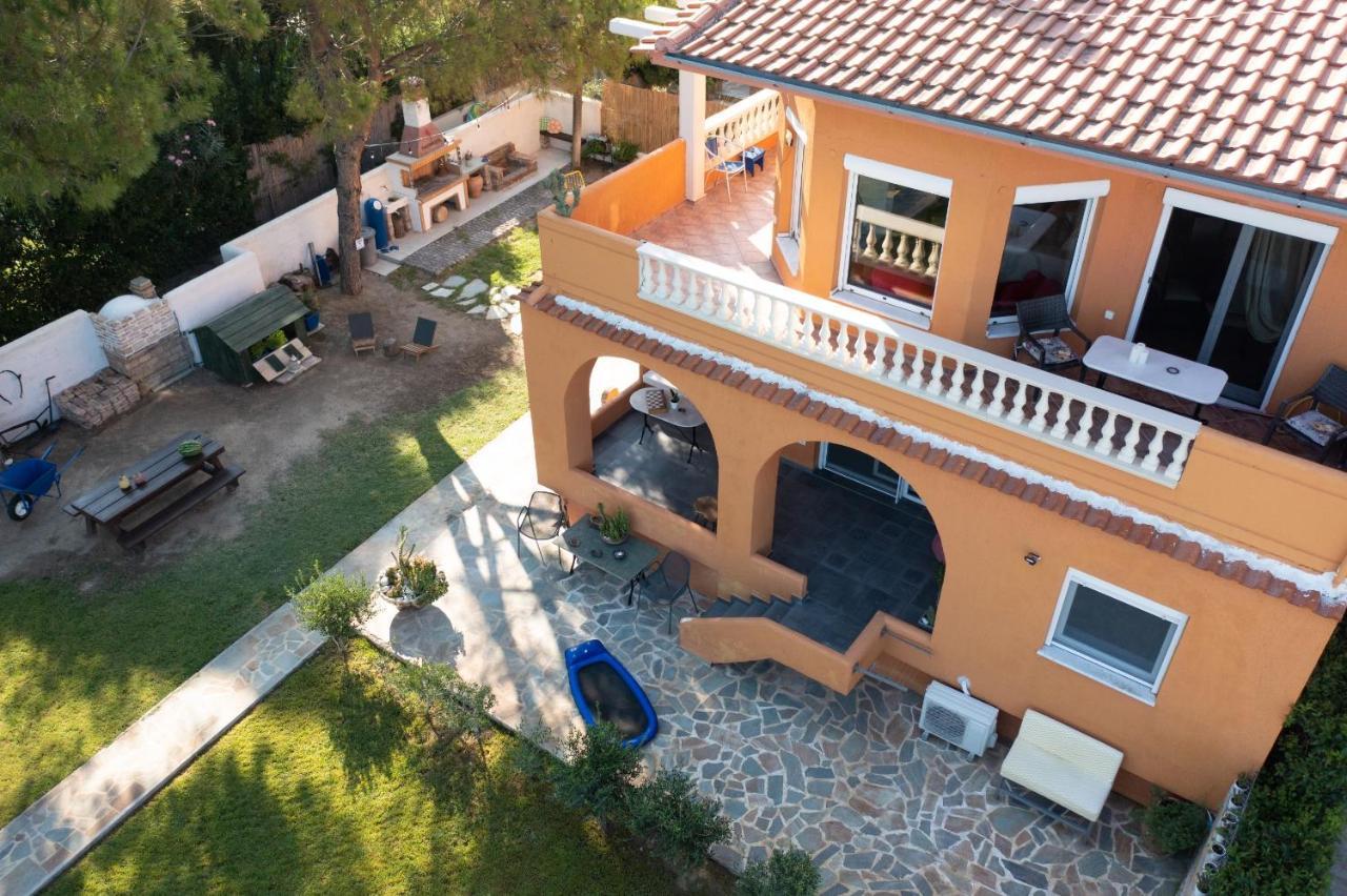 Pampas Seafront Villa, 6 Bedrooms, North Evvoia Kanatadhika Ngoại thất bức ảnh